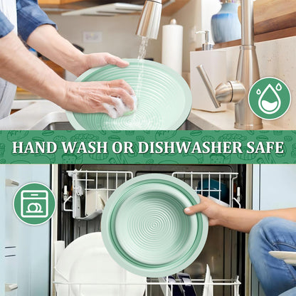 PAIHOME Bread Proofing Basket Set, Starter Kit for Sourdough Baking, Silicone Banneton Bowls for Artisan Loaves