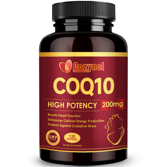 CoQ10 400mg Softgels with PQQ & Omega 3, 120 Count
