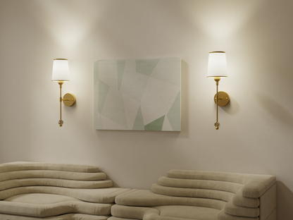 PAIHOME Elegant Wall Sconce Set with Crystal Accent, Bedroom Living Room Hallway Feature Wall Lighting Fixtures