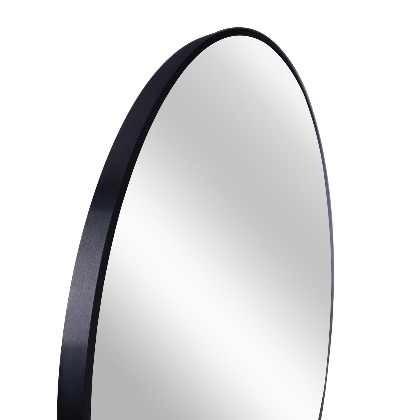 16" x 16" Round Aluminum Alloy Bathroom Vanity Mirror, Wall-Mounted Decorative Circle Mirror - PAIHOME