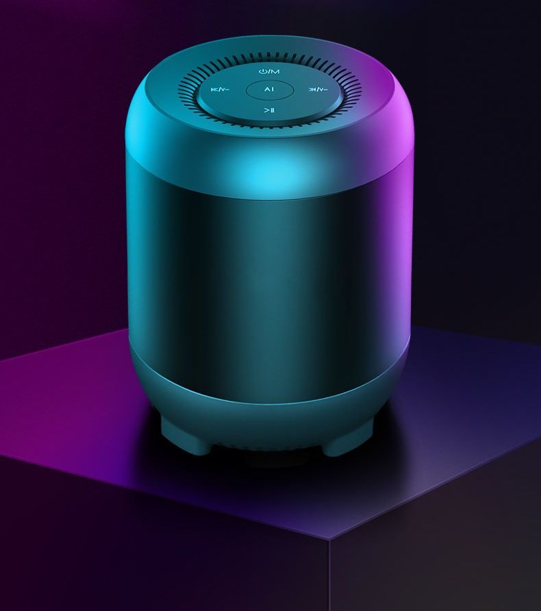 Portable Wireless Bluetooth Home Speaker, Persistent Playtime, Bold Pro Sound with AI Sound Boost, loud volume