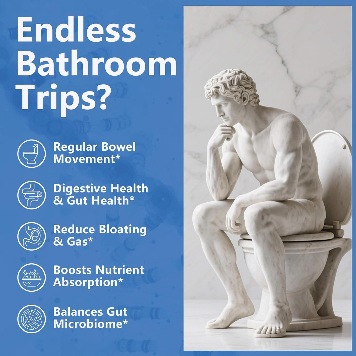 ZEBORA Probiotics for Men 100 Billion CFU - Probiotics & Prebiotics & Enzymes - 90 Veg Capsules