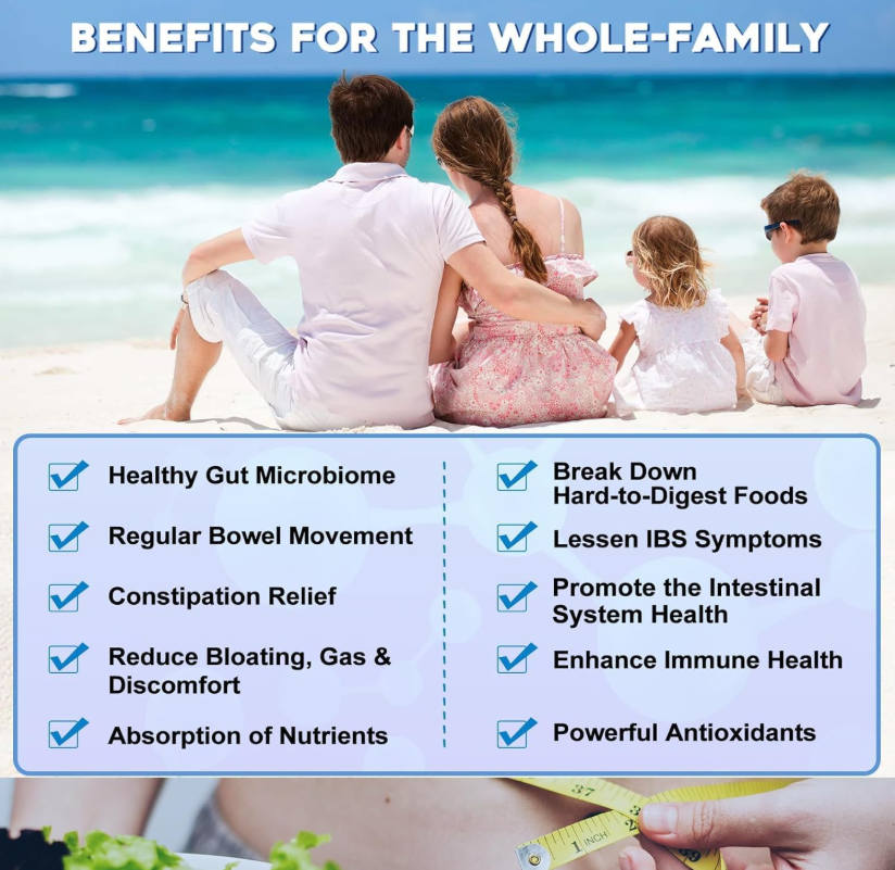 ZEBORA  Probiotics for Women & Men - 100 Billion Plus Digestive Enzymes & Prebiotics, Highest Potency 3-in-1 -  30 packets