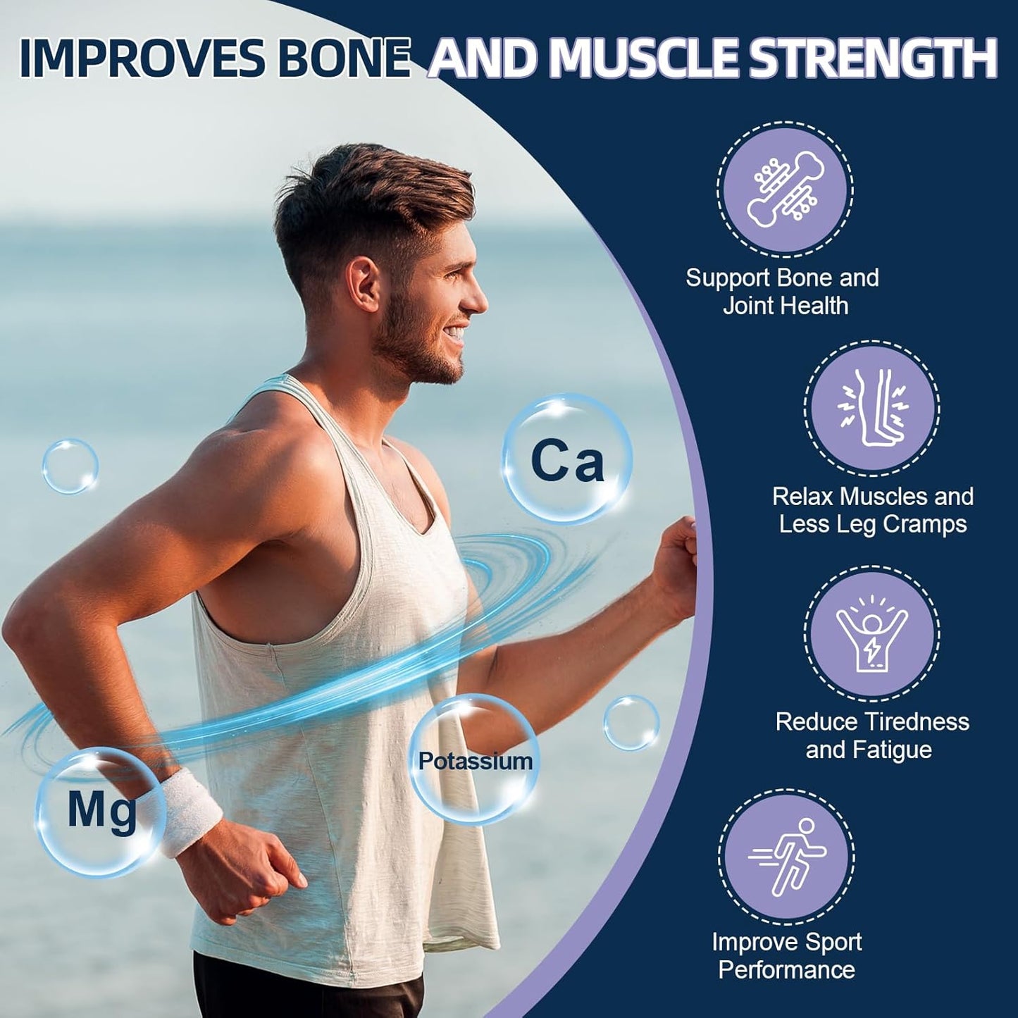 NATURE TARGET Magnesium Supplement Powder for Muscle, Nerve, Bone & Heart Support with Glycinate/Citrate/Malate, L-Theanine - Lemon Orange - 10.58oz