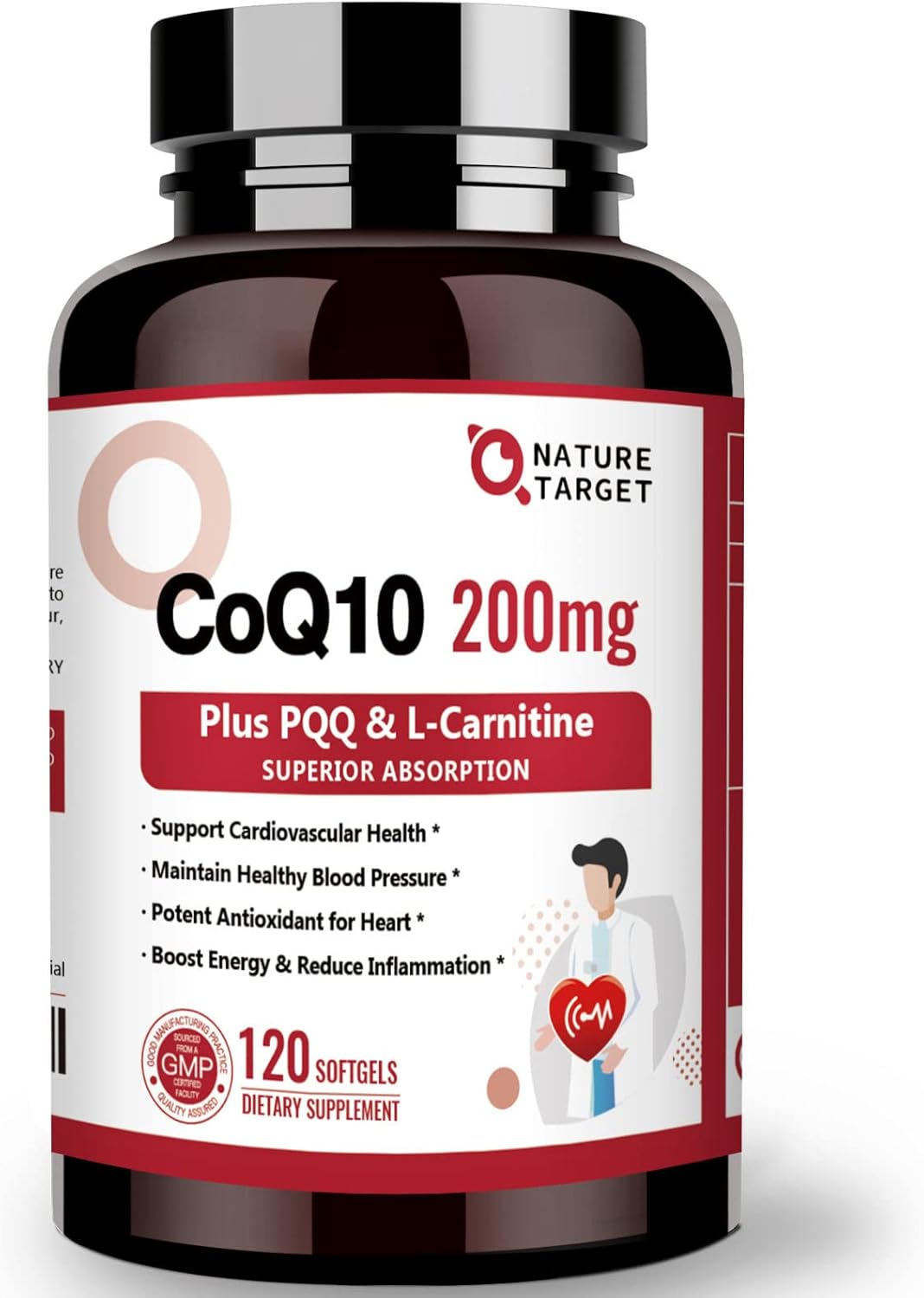 Nature Target CoQ10-200mg-Softgels