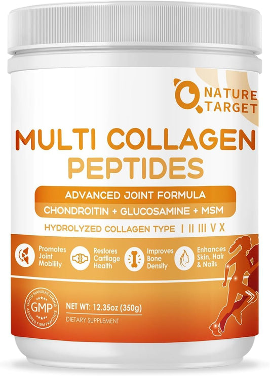 NATURE TARGET Multi-Collagen-Peptides-Powder