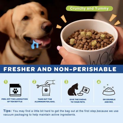 NATURE TARGET Dog Omega-3 Fish Oil (Salmon Oil) with EPA/DHA for Skin/Coat, Itch/Allergy Relief, Anti-Shedding, Hot Spots, Hip & Joint Support, 120ct