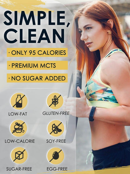 NATURE TARGET Whey Protein: Build Muscle, Aid Recovery, Boost Satiety 25g Protein, 5.5g BCAAs, Grass-Fed Whey, Pea Protein, MCTs - 1.1lb