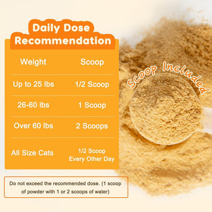 NATURE TARGET Dog Pumpkin: All-natural fiber with digestive enzymes & apple. Supports healthy stool, relieves diarrhea & constipation - 60 Scoops