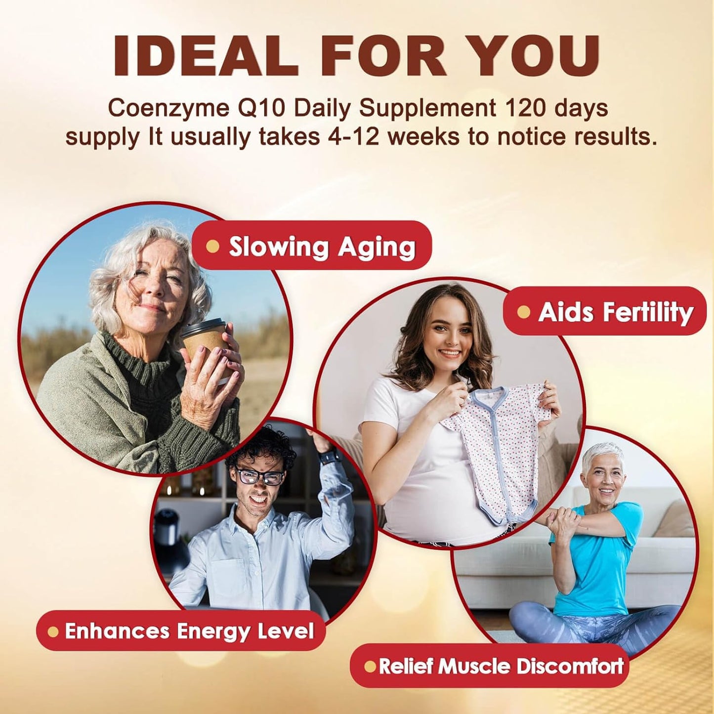 DRFOSTER CoQ10 200 mg + Vit E, Omega 3-6-9, PQQ, Bioperine. High absorption. Max antioxidant, heart support, cellular energy - 120 servings