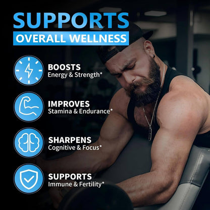 NATURE TARGET Himalayan Shilajit: 500mg Max Potency Fulvic Acid & Trace Minerals for Energy Boost – 120 Capsules