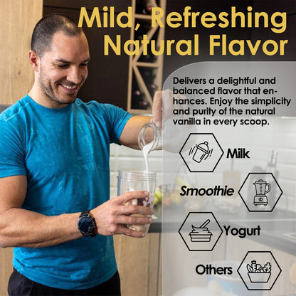 NATURE TARGET Isolate Whey Protein Powder Vanilla: 25g Protein,Low Carb,Sugar-Free,Gluten-Free,5.5g BCAAs,Fiber+Minerals—Lean Muscle,Recovery—1.1 lb