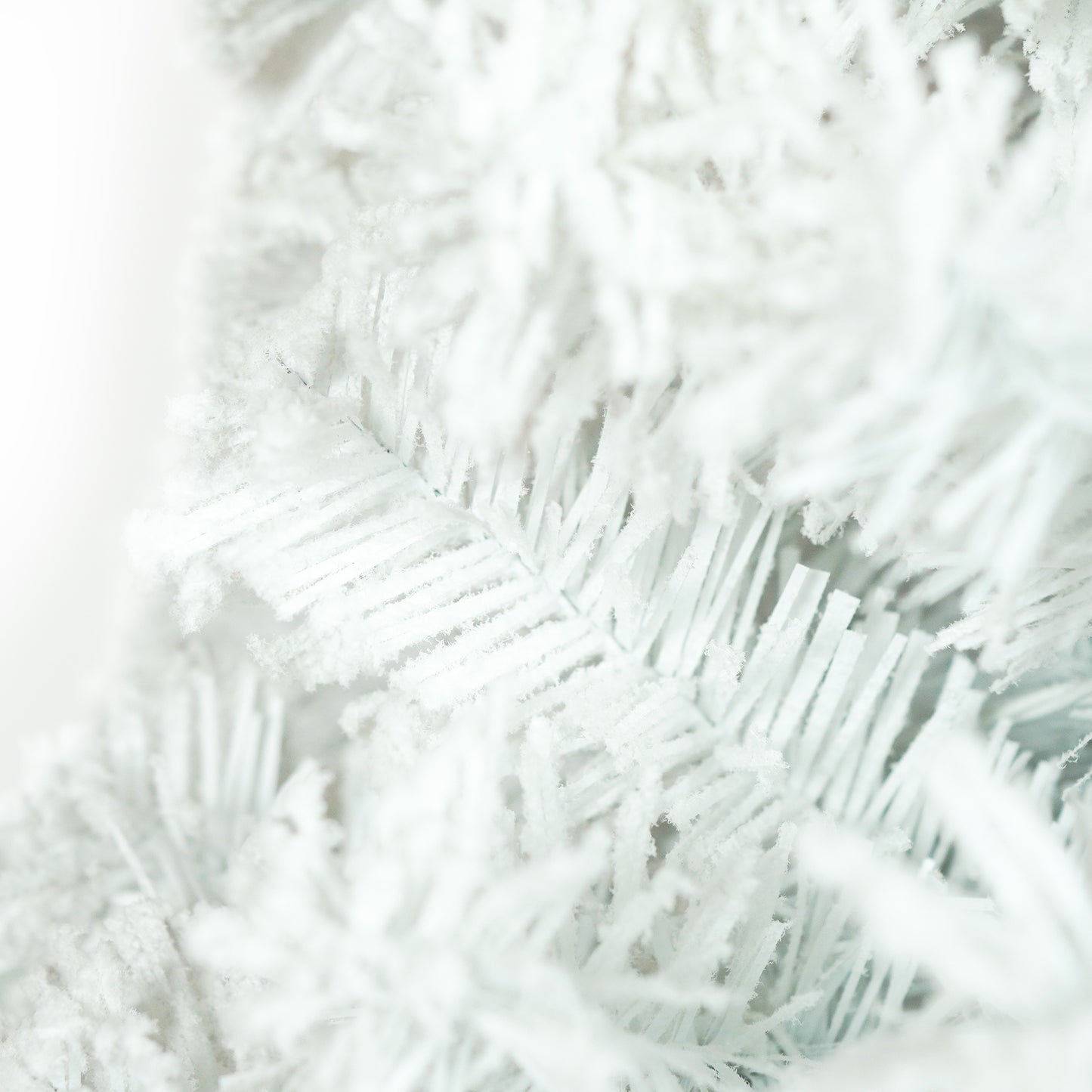 Pre-Lit Snowman Shaped Christmas Tree - Flocked Artificial Snowy Tree with Lights, Plaid Scarf, and Foldable Metal Base for Holiday Decor