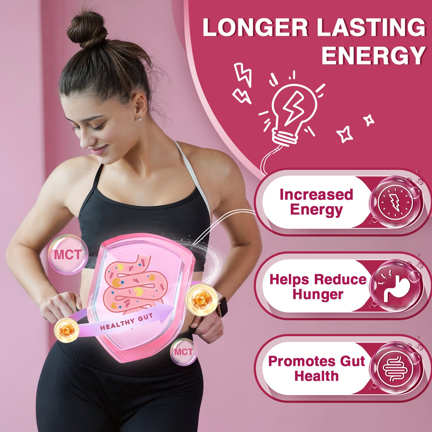 ZEBORA Multi Collagen Peptides Powder Packets with Hyaluronic Acid, Biotin, MCT - Hydrolyzed Collagen with 5 Billion Probiotics - 30 packets