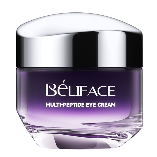 Beliface Anti-Aging Eye Cream: Reduce Wrinkles,Fine Lines,Dark Circles,Brighten—Peptides,Hyaluronic Acid,Niacinamide—Paraben-Free—1.0oz(30g)