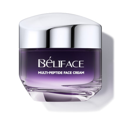 Beliface Face Moisturizer: Anti-Aging Wrinkle Repair, Night Hydration for All Skin—Retinol, Peptides, Hyaluronic Acid, Niacinamide, Ceramides—1.7oz