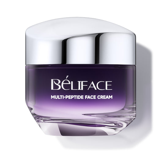 Beliface Face Moisturizer: Anti-Aging Wrinkle Repair, Night Hydration for All Skin—Retinol, Peptides, Hyaluronic Acid, Niacinamide, Ceramides—1.7oz