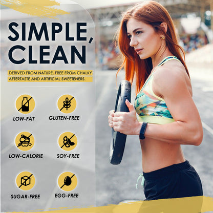 NATURE TARGET Isolate Whey Protein Powder Vanilla: 25g Protein,Low Carb,Sugar-Free,Gluten-Free,5.5g BCAAs,Fiber+Minerals—Lean Muscle,Recovery—1.1 lb